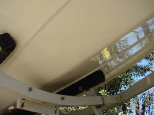 sea rayboat bottom fiberglass repairs