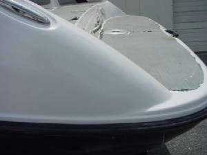 sacramento boat repair fiberglass repaired